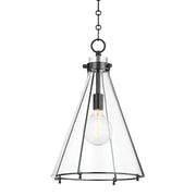 Hudson Valley - 7304-OB - One Light Pendant - Eldridge - Old Bronze