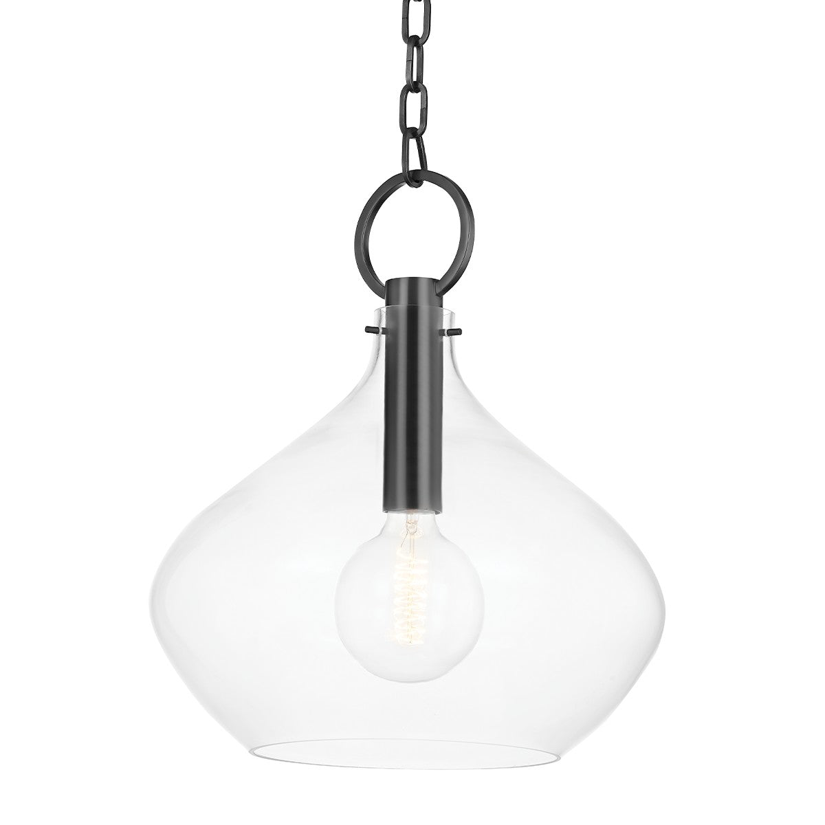 Hudson Valley - BKO253-OB - One Light Pendant - Lina - Old Bronze