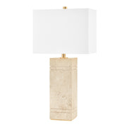 Hudson Valley - L1620-AGB - One Light Table Lamp - Brownsville - Aged Brass