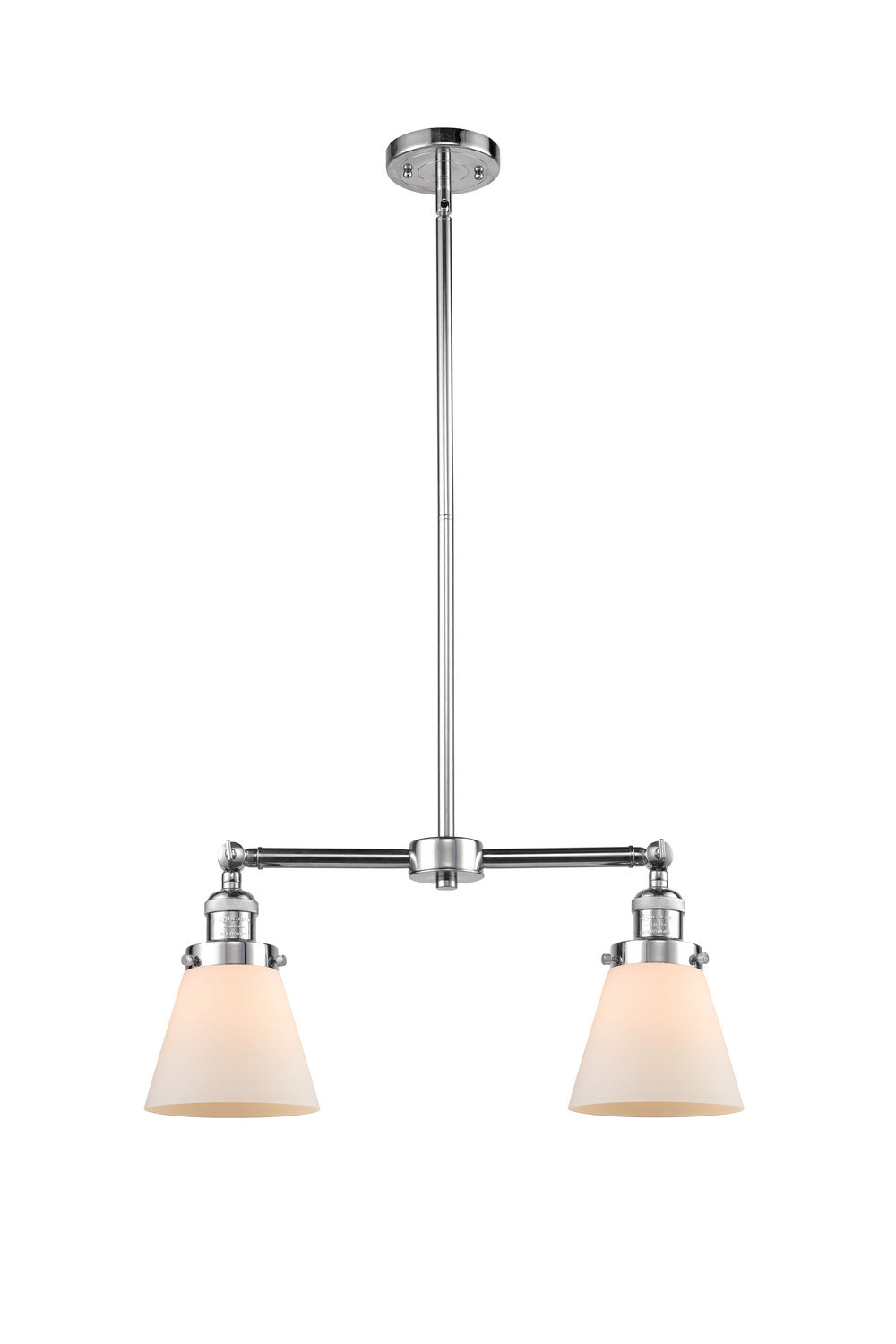 Innovations - 209-PC-G61 - Two Light Island Pendant - Franklin Restoration - Polished Chrome