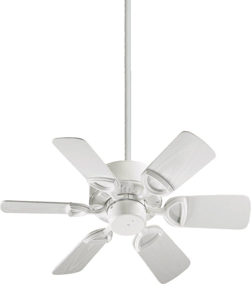 Quorum - 143306-6 - 30" Patio Fan - Estate - White
