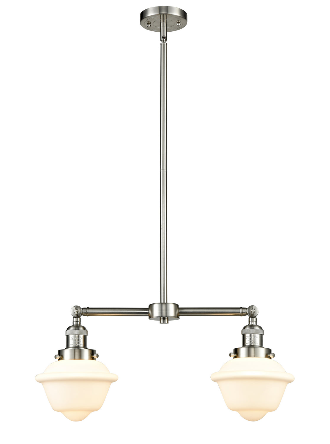 Innovations - 209-SN-G531 - Two Light Island Pendant - Franklin Restoration - Brushed Satin Nickel