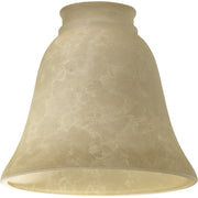 Quorum - 2812E - Glass - Glass Series - Cream Mottled Scavo