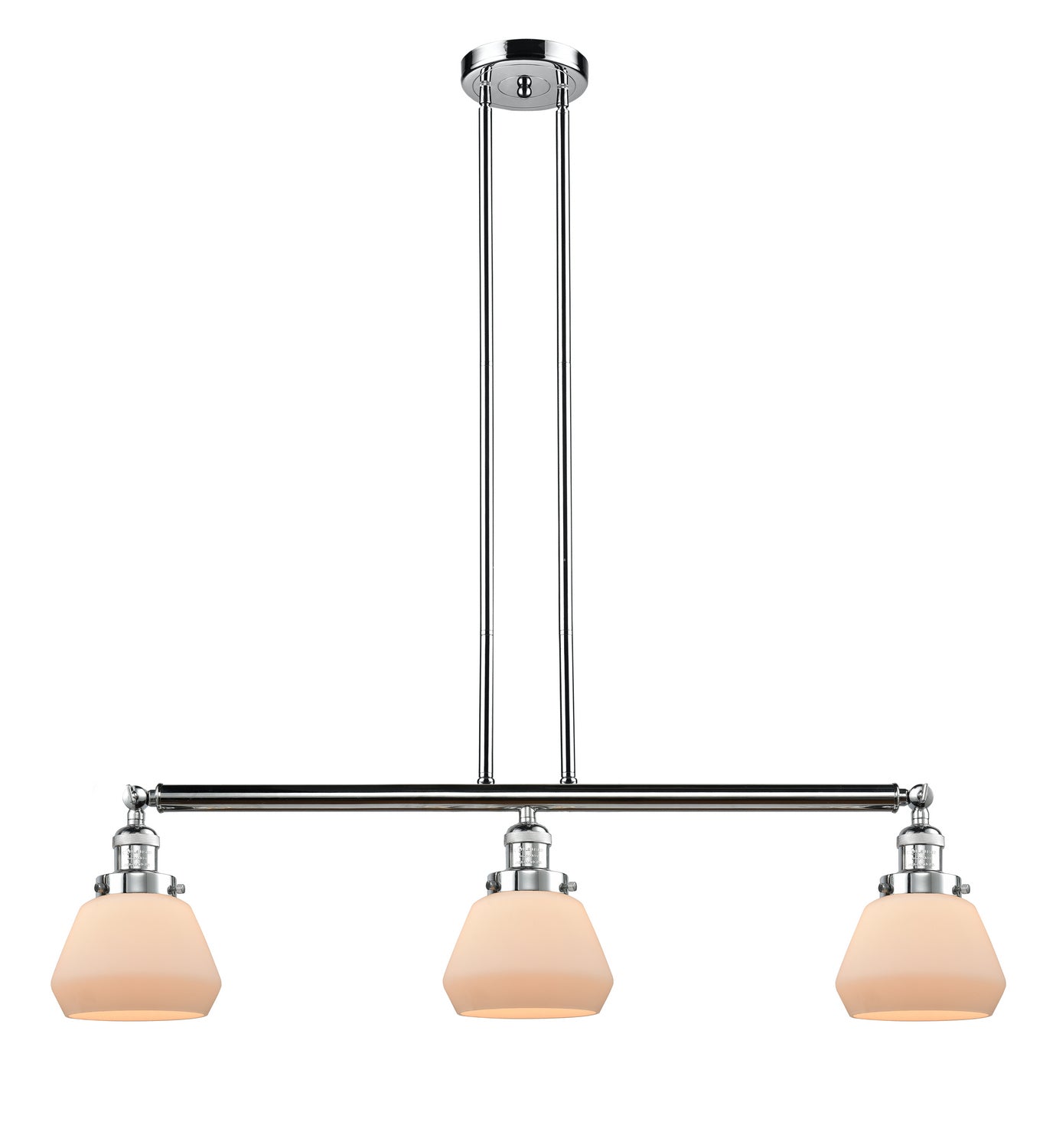 Innovations - 213-PC-G171 - Three Light Island Pendant - Franklin Restoration - Polished Chrome