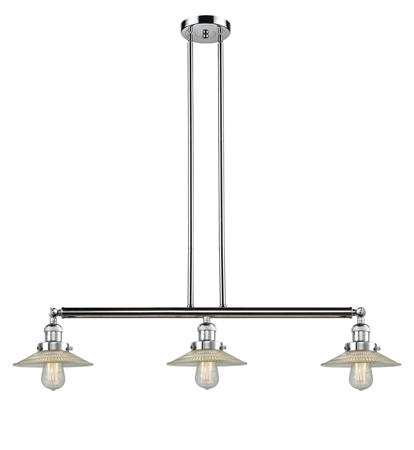 Innovations - 213-PC-G2 - Three Light Island Pendant - Franklin Restoration - Polished Chrome