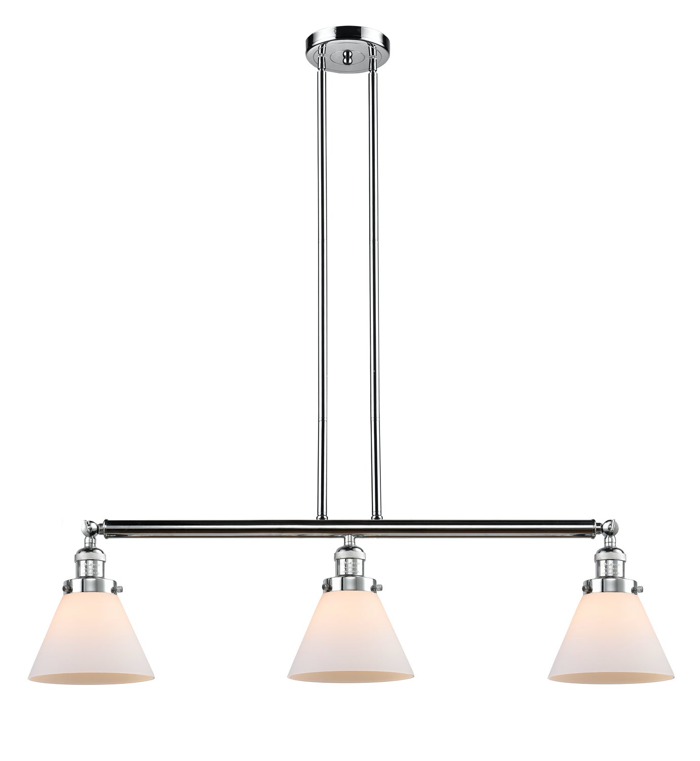 Innovations - 213-PC-G41 - Three Light Island Pendant - Franklin Restoration - Polished Chrome
