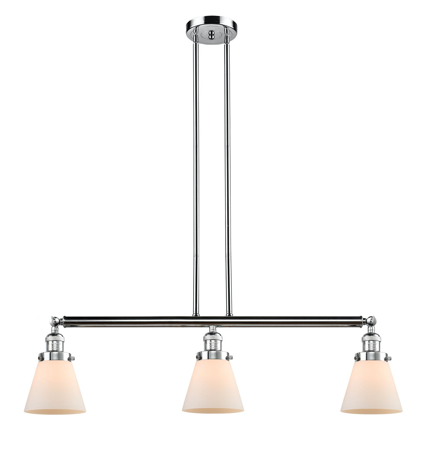 Innovations - 213-PC-G61 - Three Light Island Pendant - Franklin Restoration - Polished Chrome