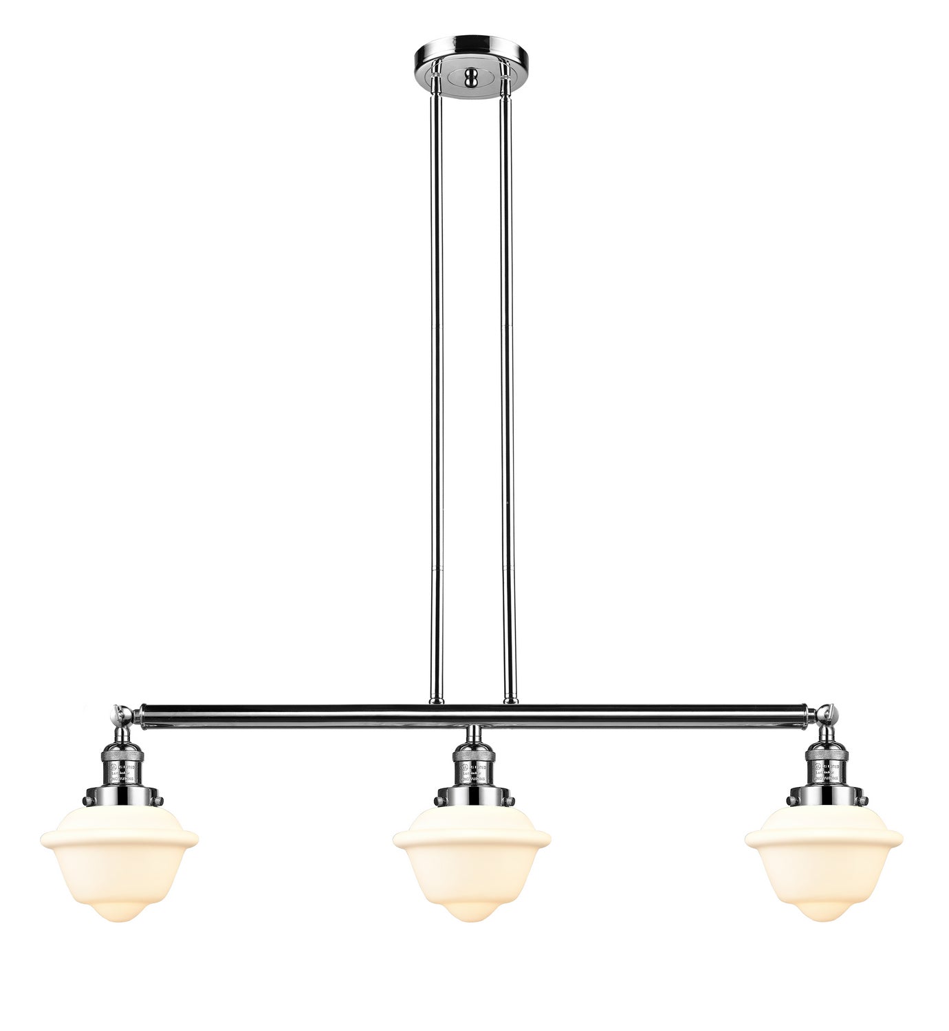 Innovations - 213-PN-G531 - Three Light Island Pendant - Franklin Restoration - Polished Nickel