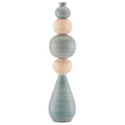 Currey and Company - 1200-0569 - Vase - Blue/Natural