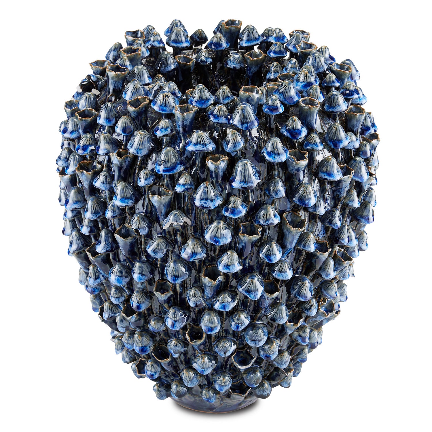 Currey and Company - 1200-0575 - Vase - Manitapi Collection - Blue