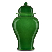 Currey and Company - 1200-0578 - Jar - Imperial Collection - Green