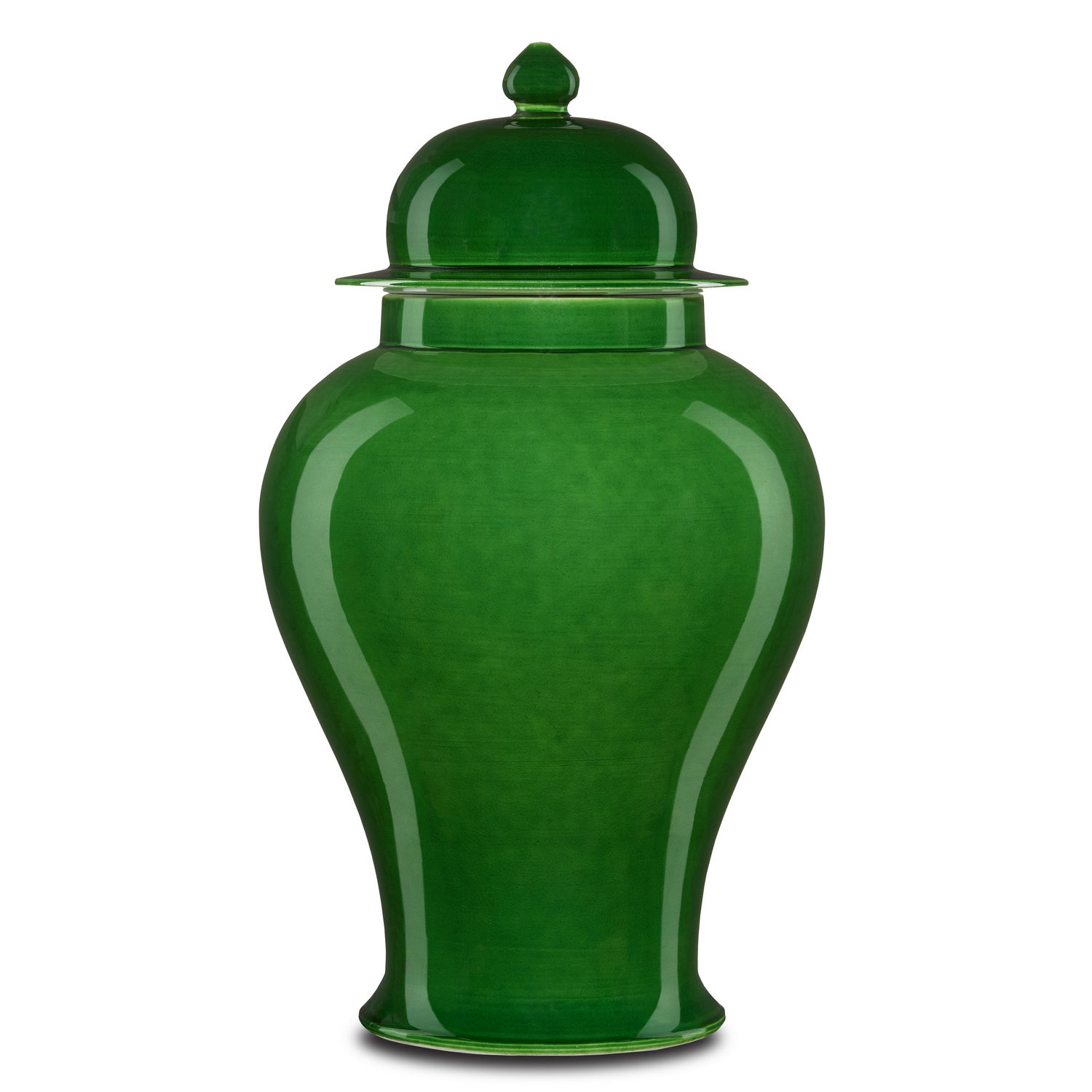 Currey and Company - 1200-0578 - Jar - Imperial Collection - Green