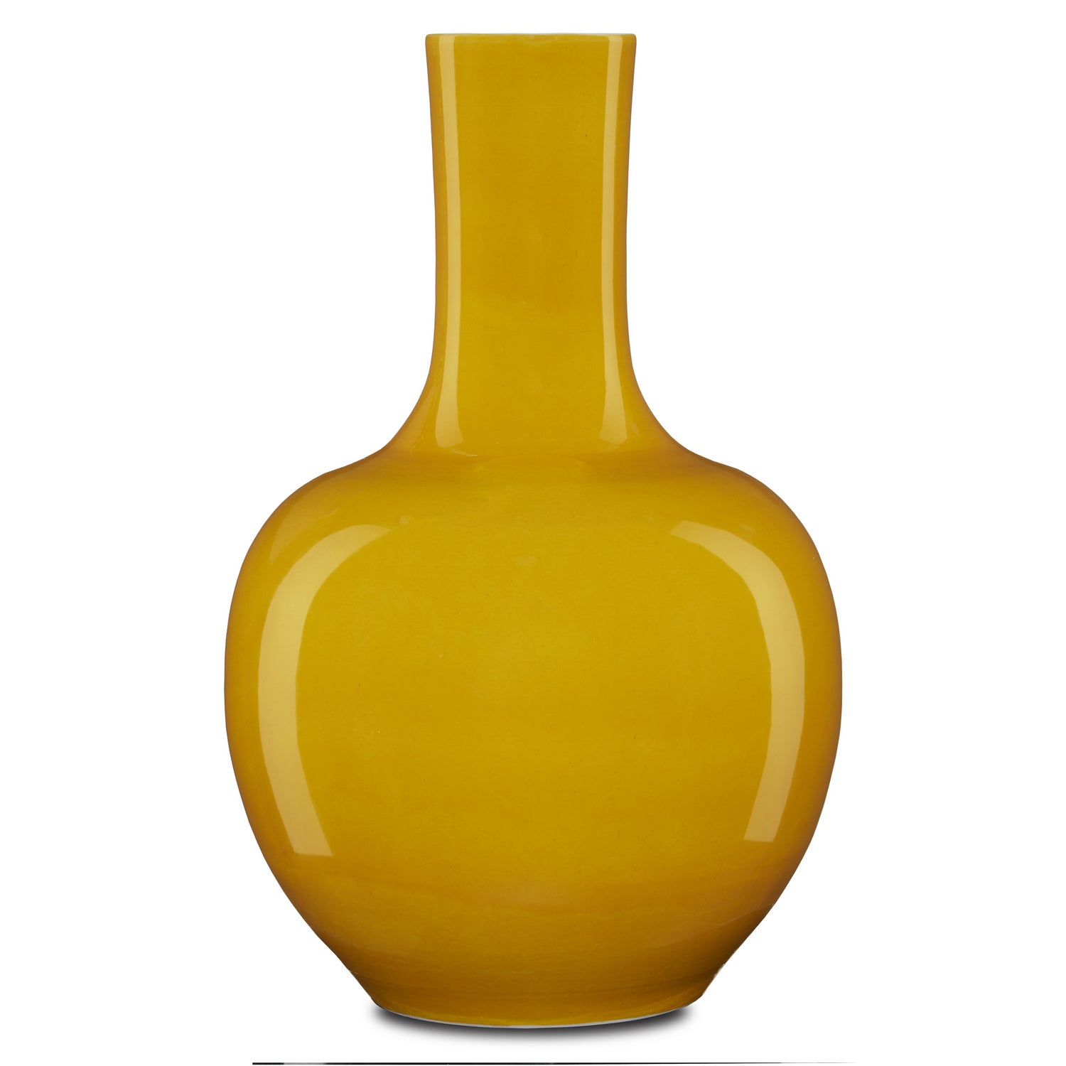 Currey and Company - 1200-0580 - Vase - Imperial Collection - Yellow