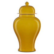 Currey and Company - 1200-0581 - Jar - Imperial Collection - Yellow