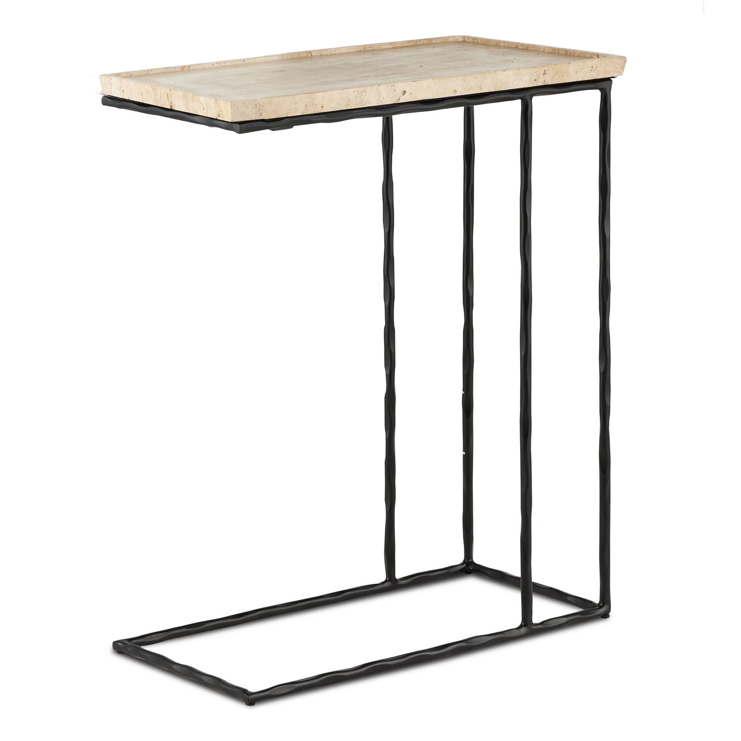Currey and Company - 4000-0139 - Table - Boyles Collection - Natural/Black
