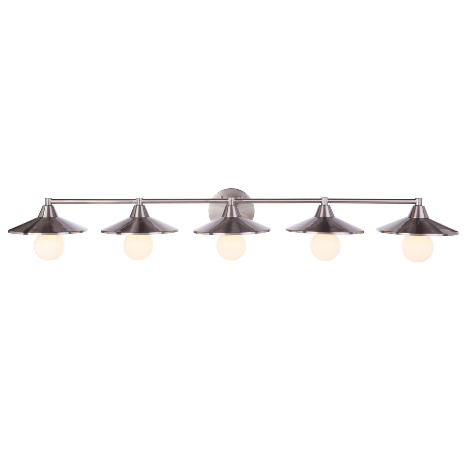 Craftmade - 12546BNK5 - Five Light Vanity - Isaac - Brushed Polished Nickel