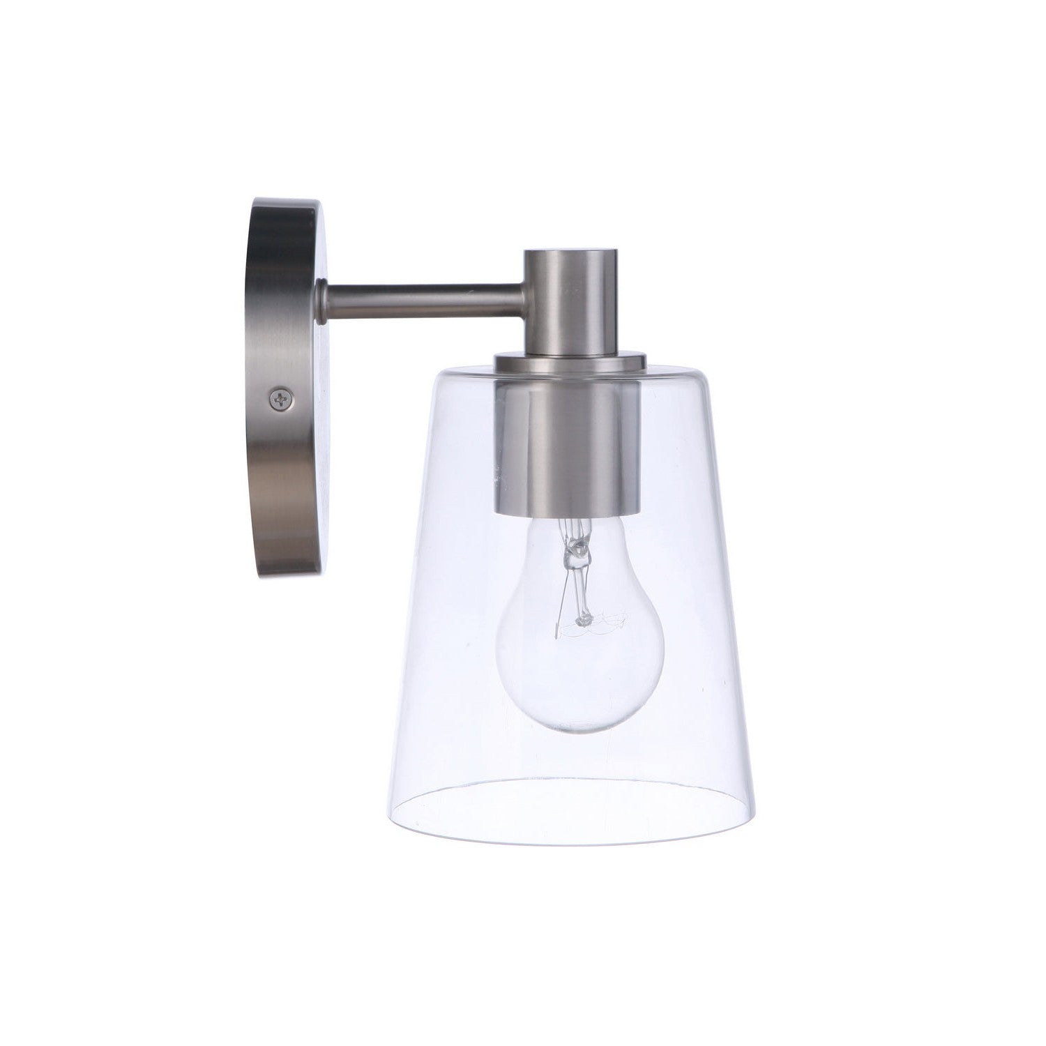 Craftmade - 12605BNK1 - One Light Wall Sconce - Emilio - Brushed Polished Nickel