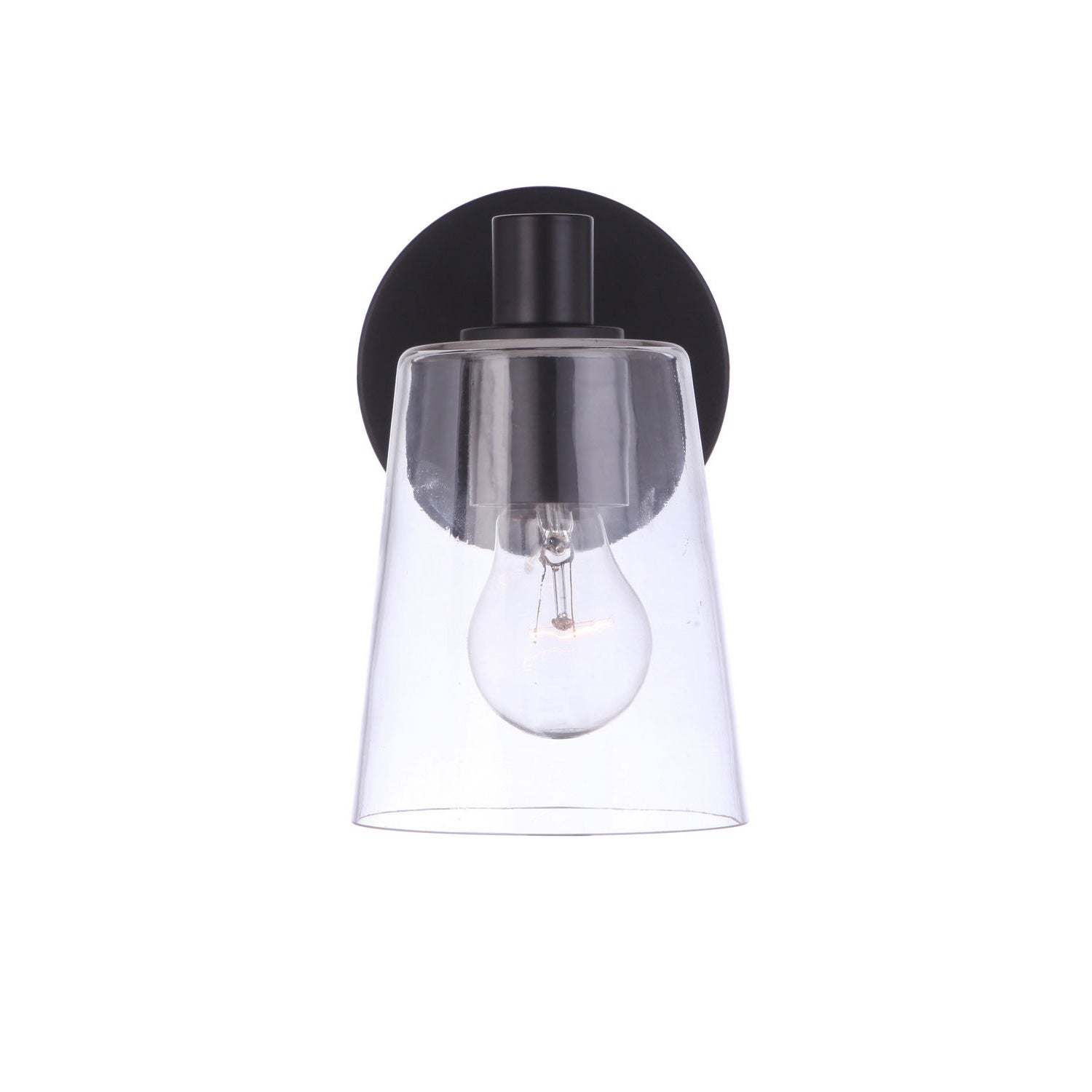 Craftmade - 12605FB1 - One Light Wall Sconce - Emilio - Flat Black