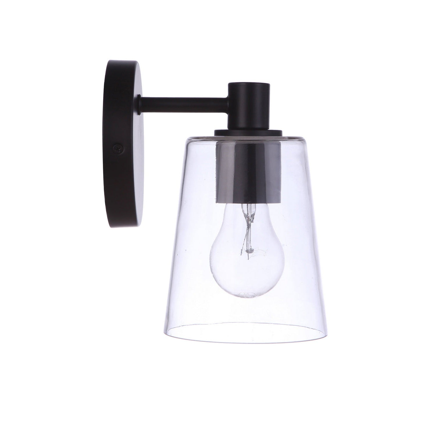 Craftmade - 12605FB1 - One Light Wall Sconce - Emilio - Flat Black