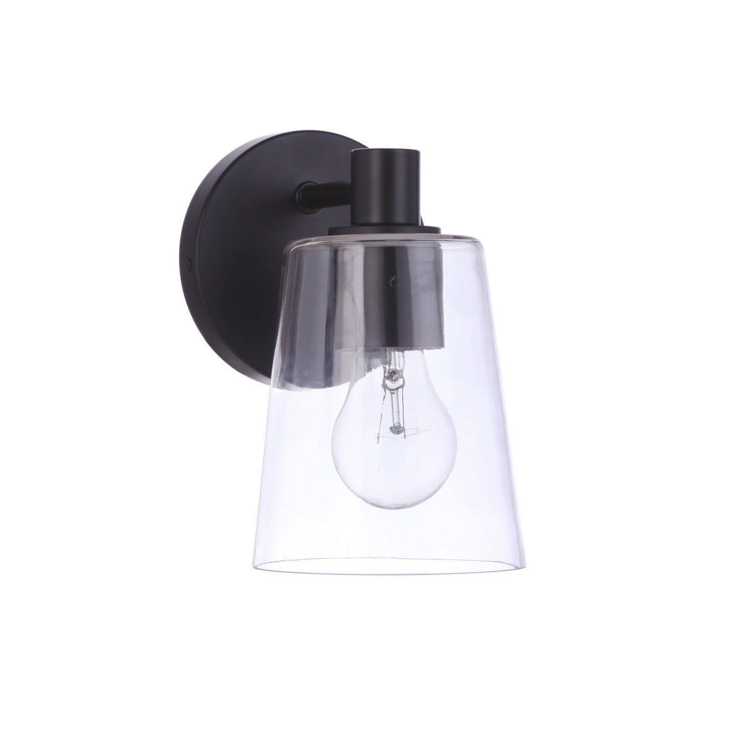 Craftmade - 12605FB1 - One Light Wall Sconce - Emilio - Flat Black