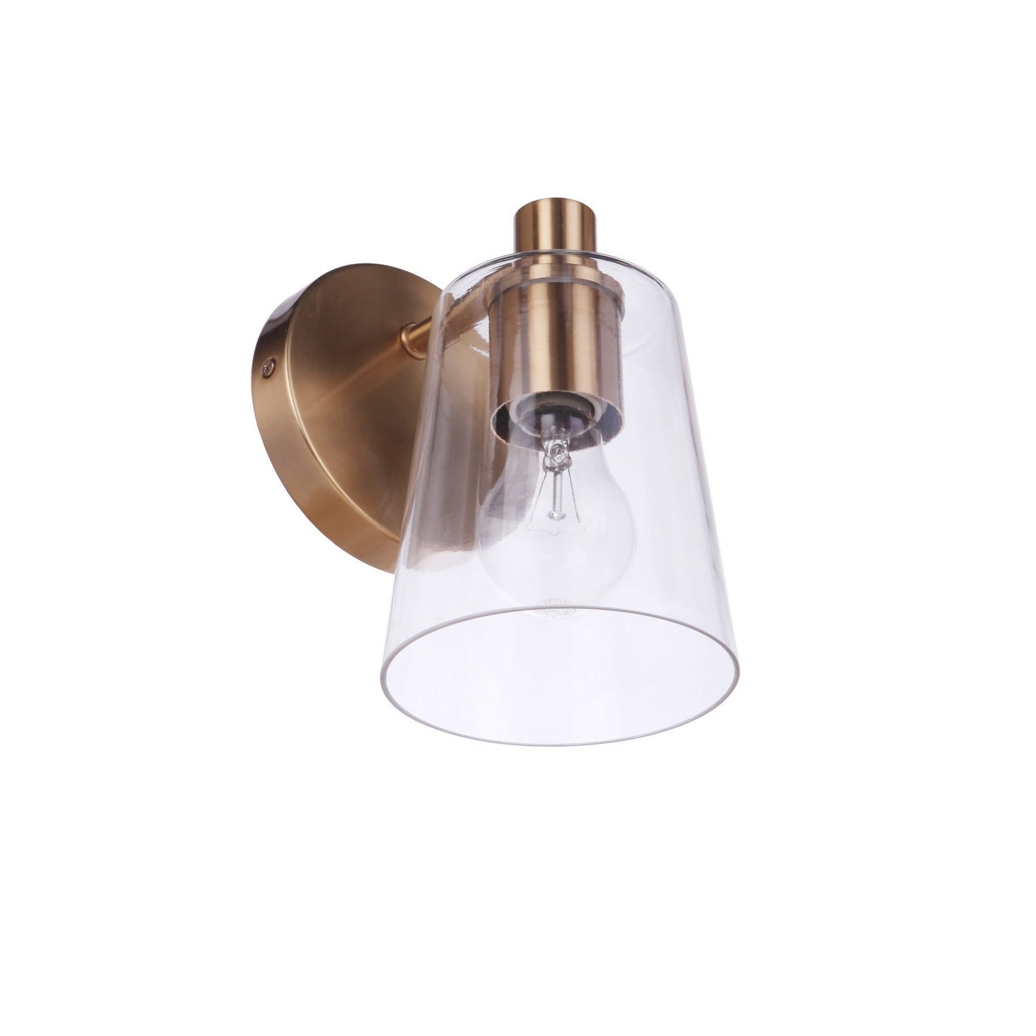 Craftmade - 12605SB1 - One Light Wall Sconce - Emilio - Satin Brass