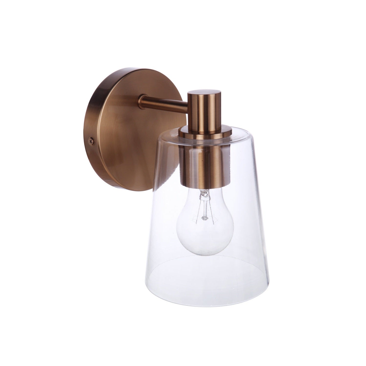 Craftmade - 12605SB1 - One Light Wall Sconce - Emilio - Satin Brass