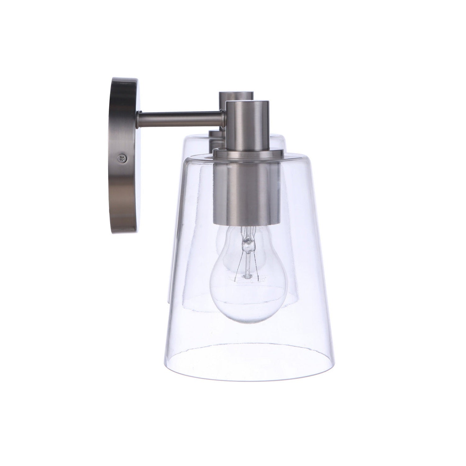Craftmade - 12615BNK2 - Two Light Vanity - Emilio - Brushed Polished Nickel