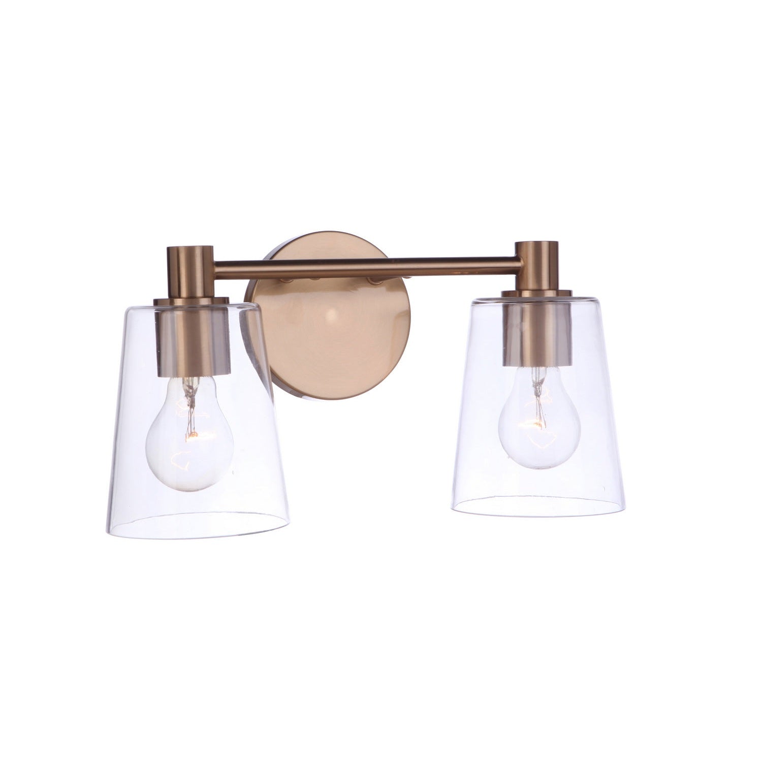 Craftmade - 12615SB2 - Two Light Vanity - Emilio - Satin Brass