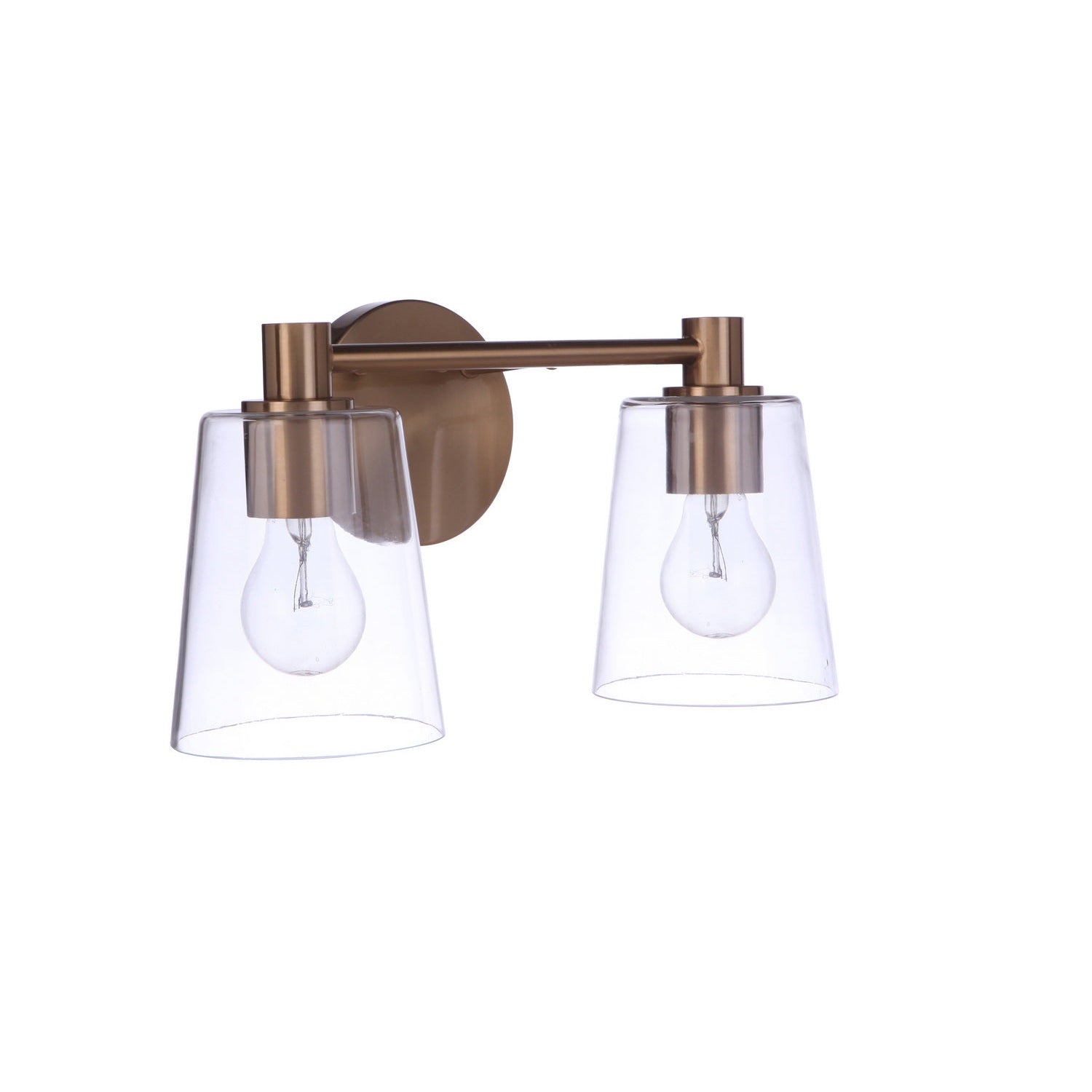 Craftmade - 12615SB2 - Two Light Vanity - Emilio - Satin Brass