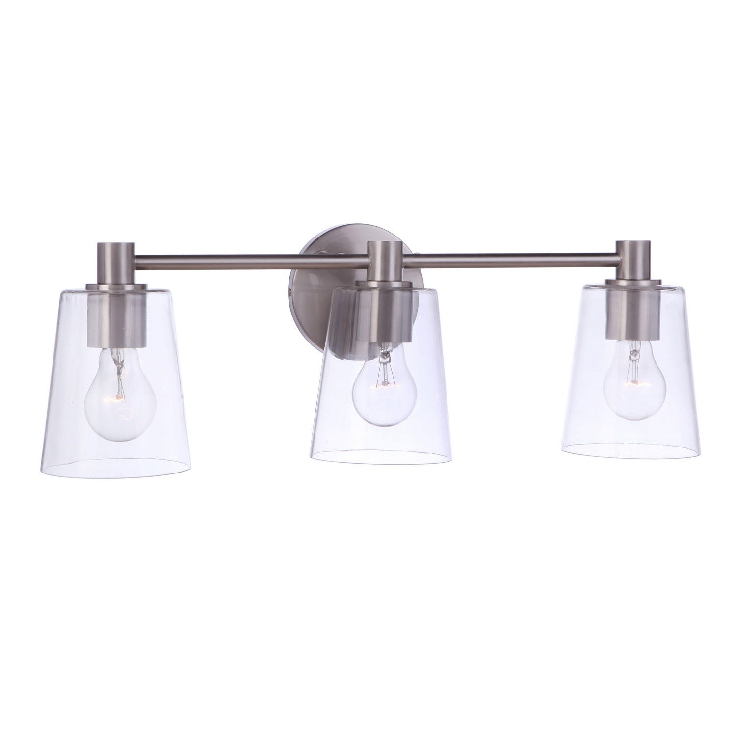 Craftmade - 12623BNK3 - Three Light Vanity - Emilio - Brushed Polished Nickel