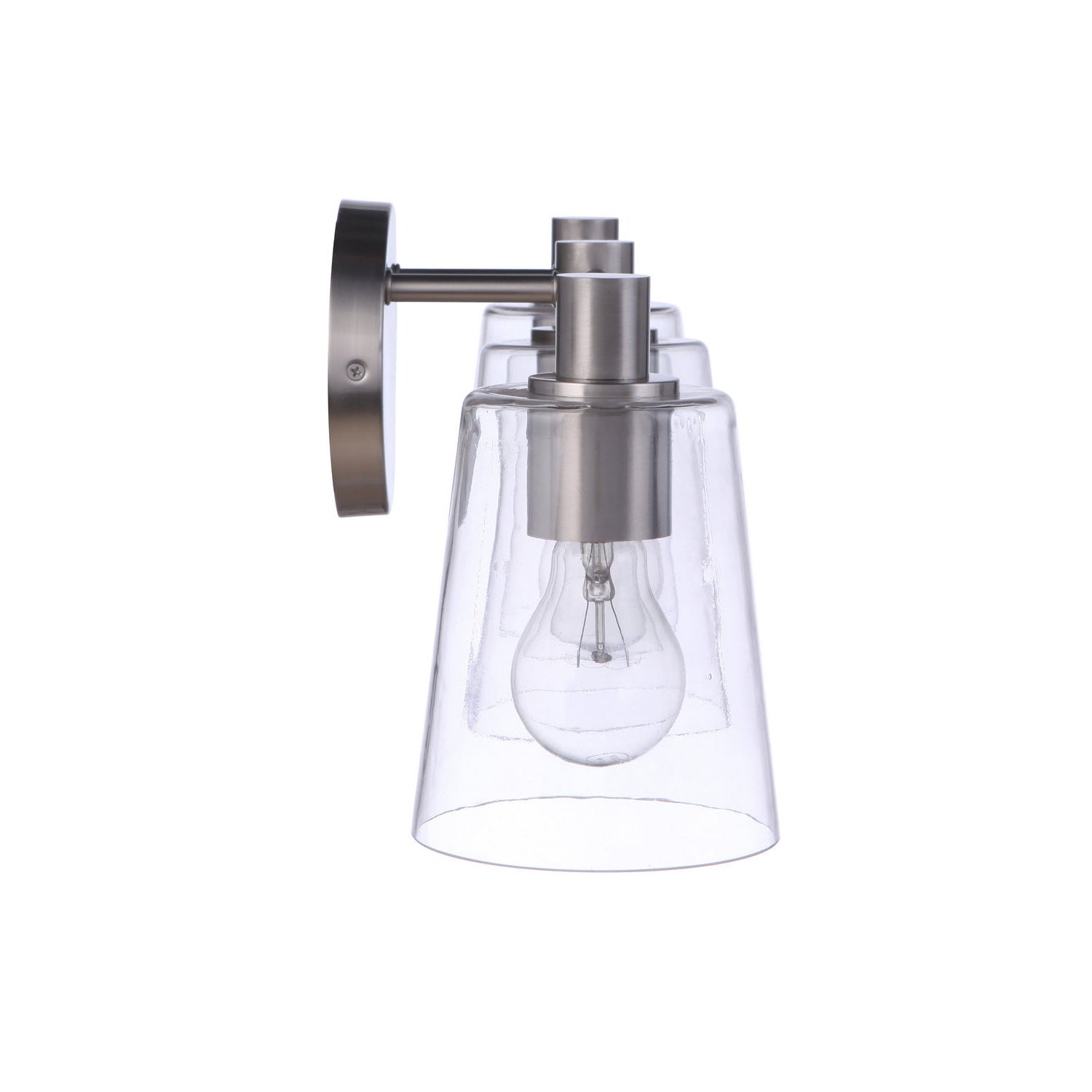 Craftmade - 12623BNK3 - Three Light Vanity - Emilio - Brushed Polished Nickel
