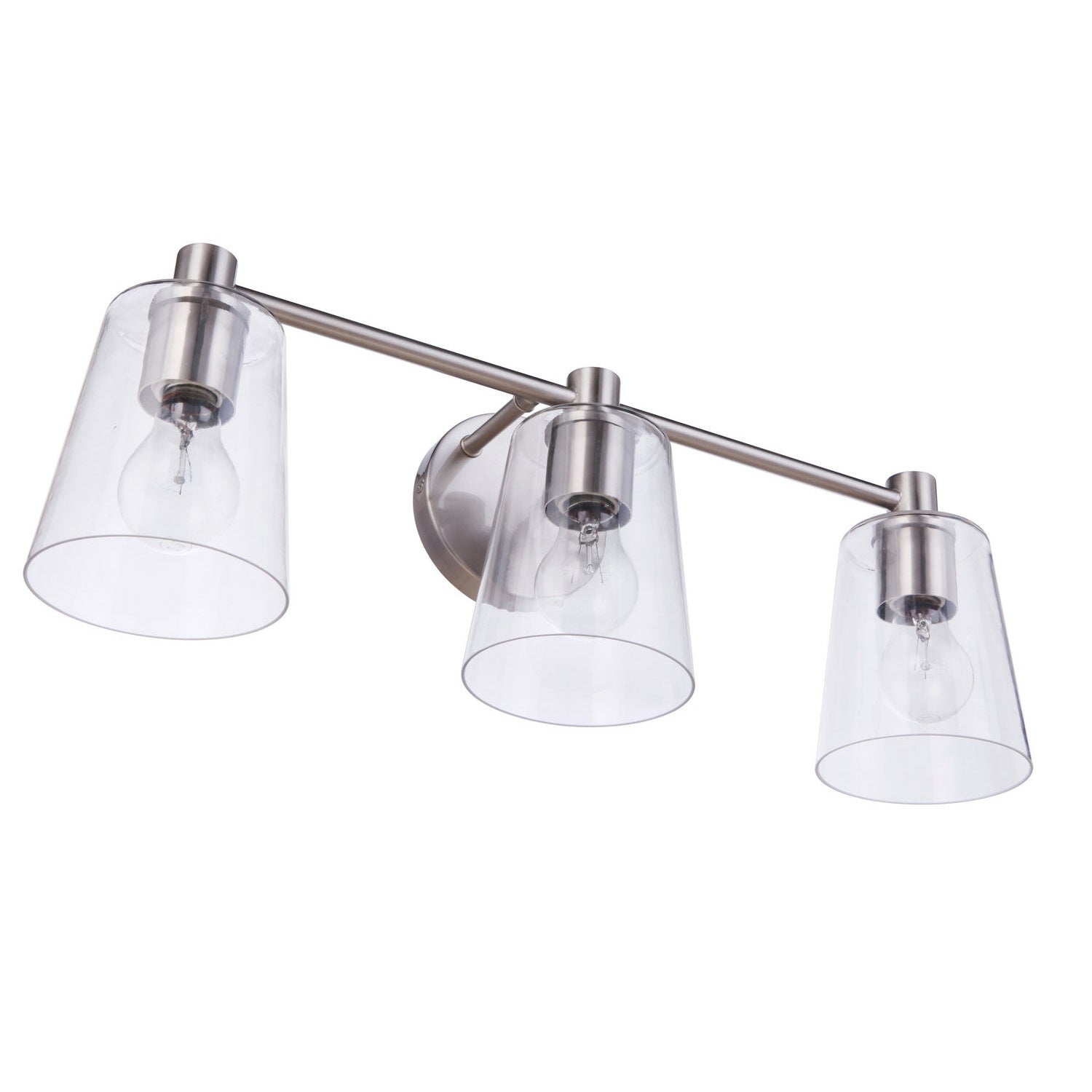 Craftmade - 12623BNK3 - Three Light Vanity - Emilio - Brushed Polished Nickel