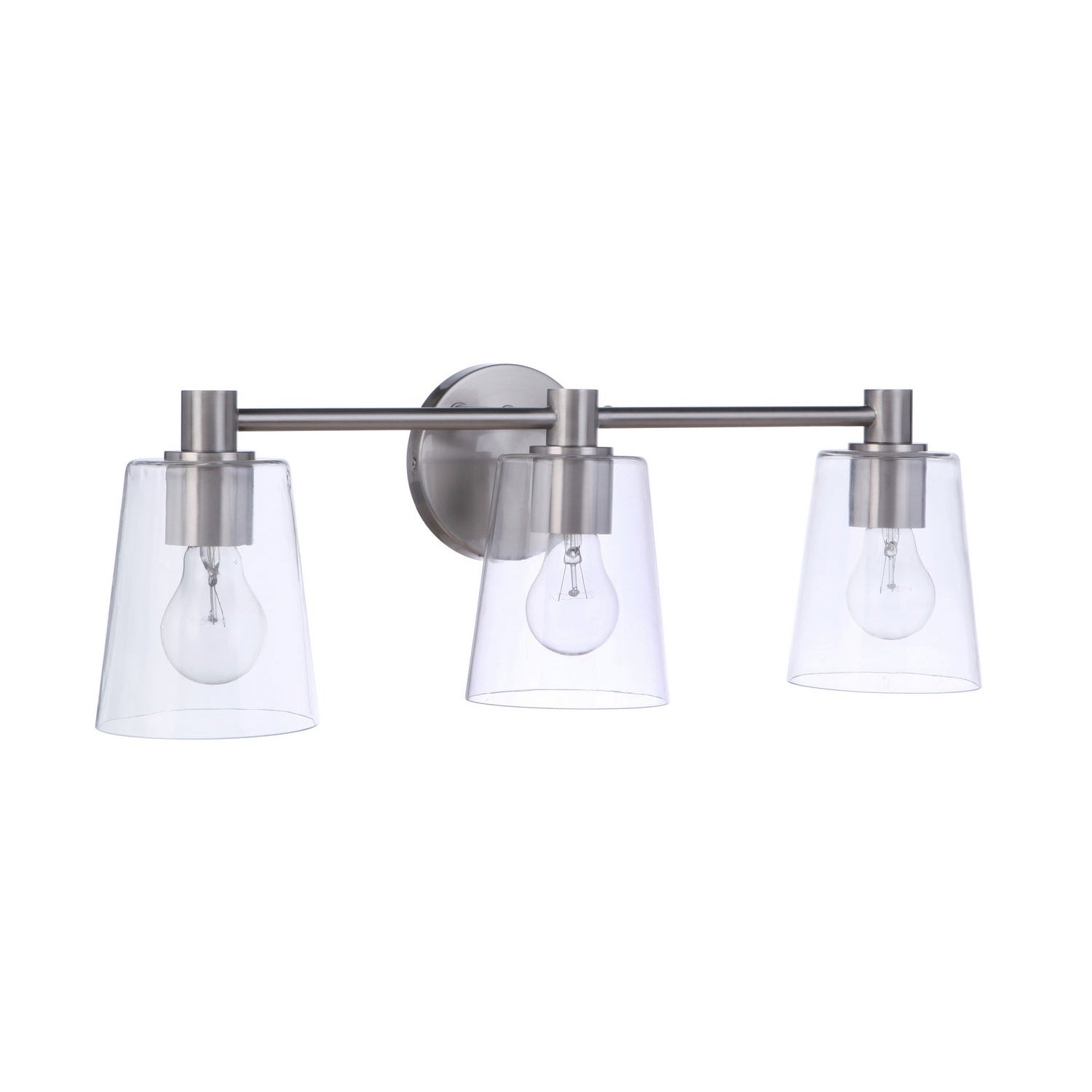 Craftmade - 12623BNK3 - Three Light Vanity - Emilio - Brushed Polished Nickel