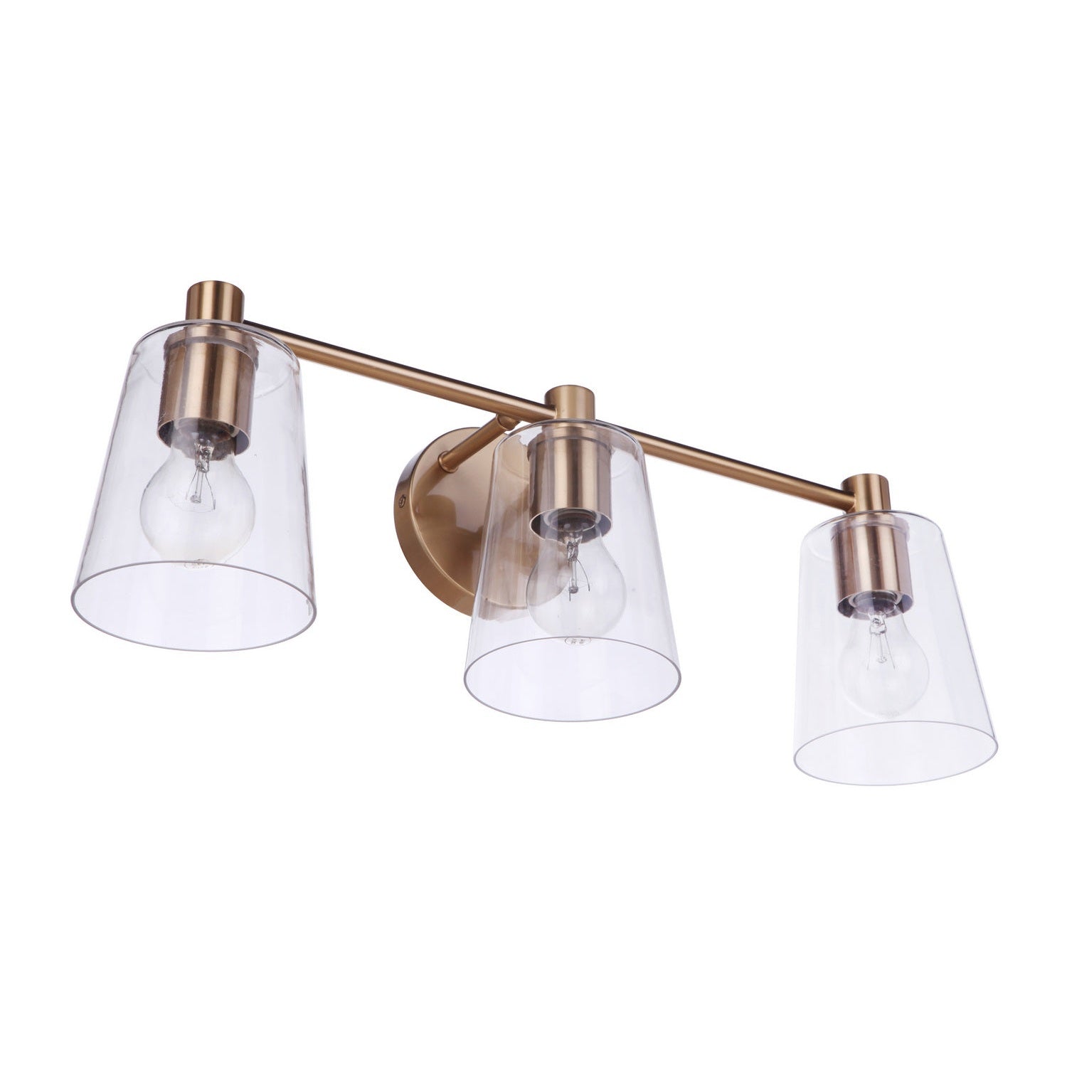 Craftmade - 12623SB3 - Three Light Vanity - Emilio - Satin Brass