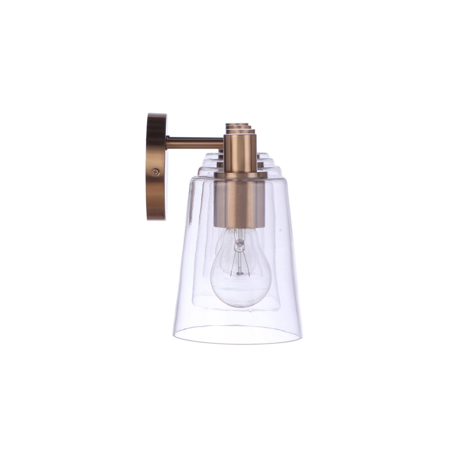 Craftmade - 12633SB4 - Four Light Vanity - Emilio - Satin Brass