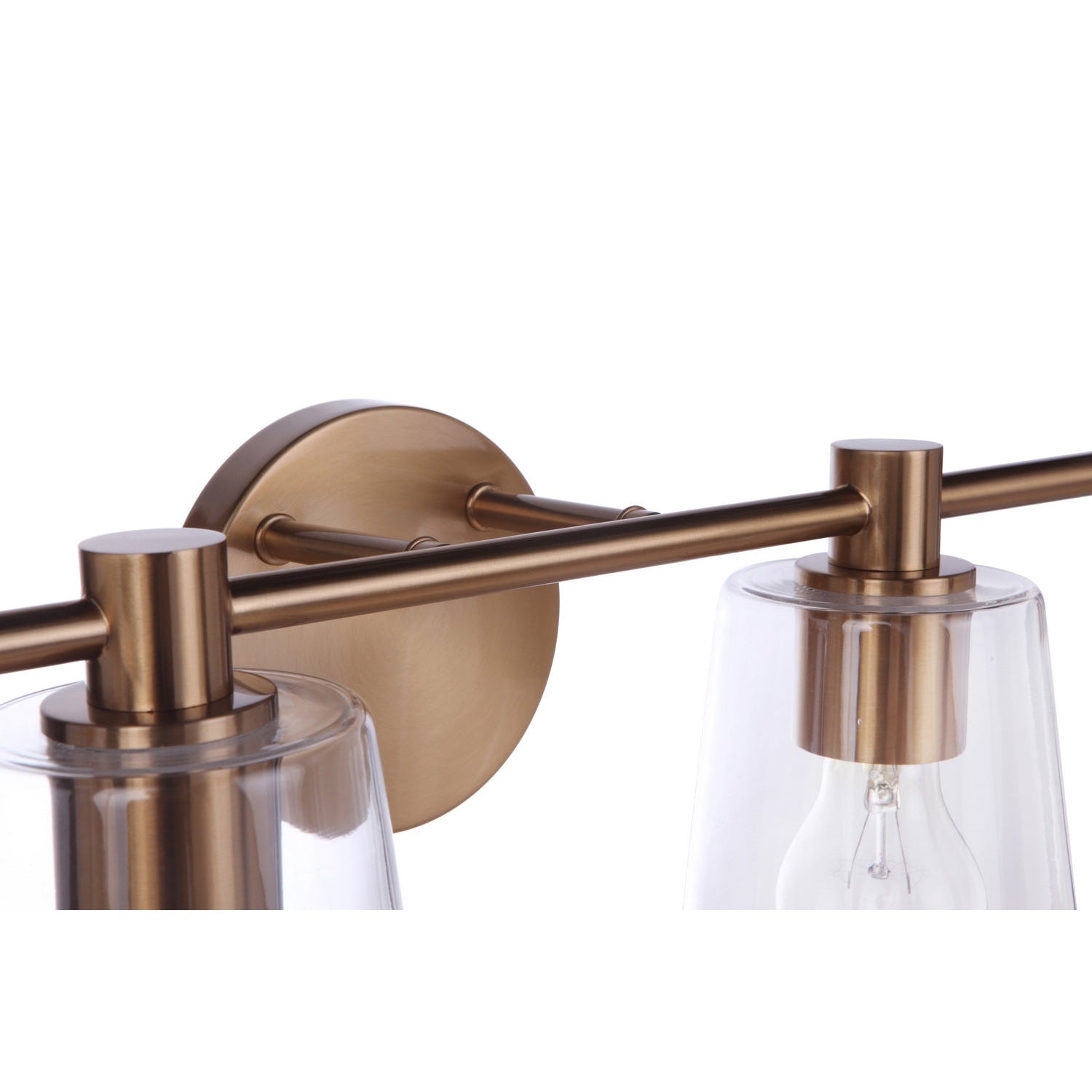 Craftmade - 12633SB4 - Four Light Vanity - Emilio - Satin Brass