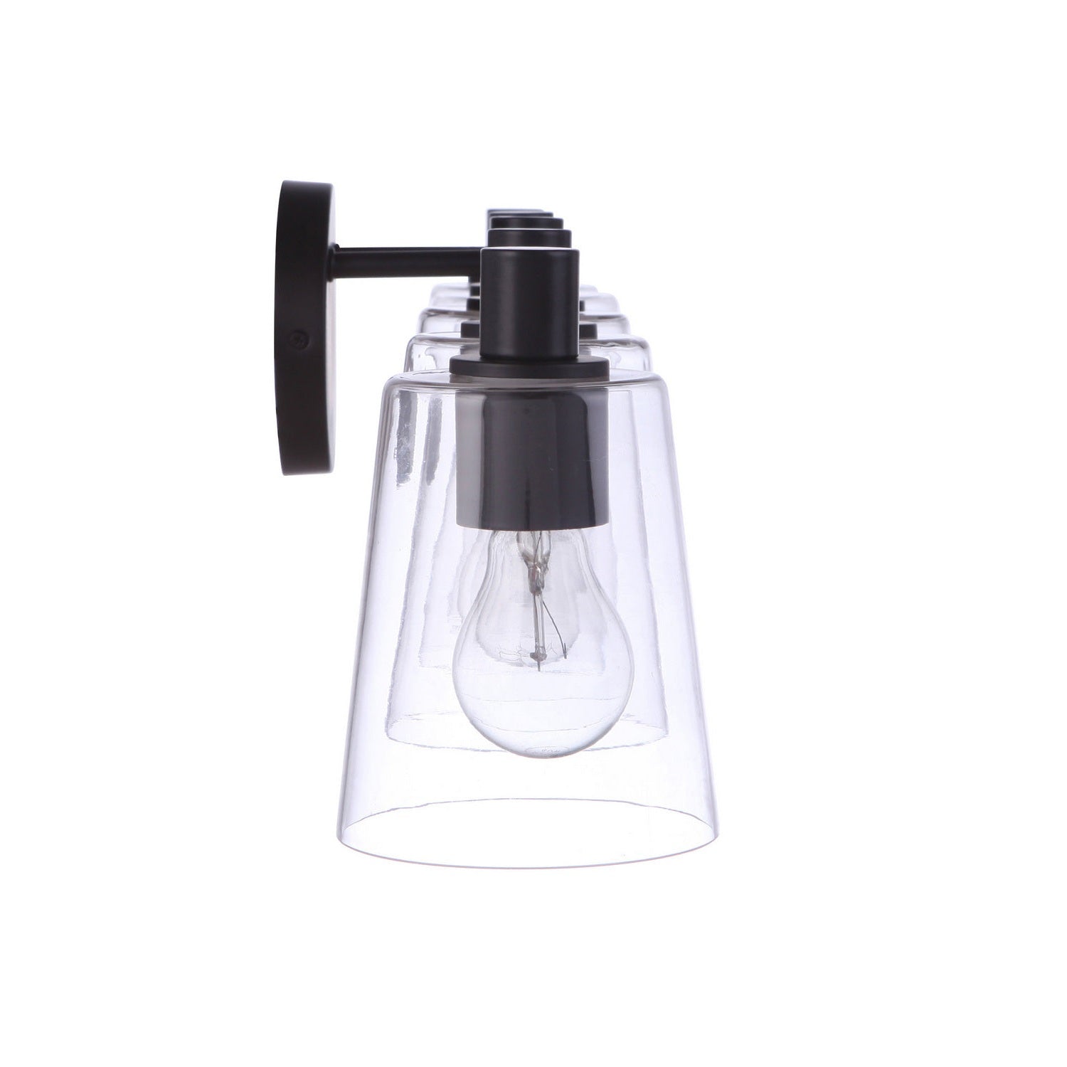 Craftmade - 12642FB5 - Five Light Vanity - Emilio - Flat Black