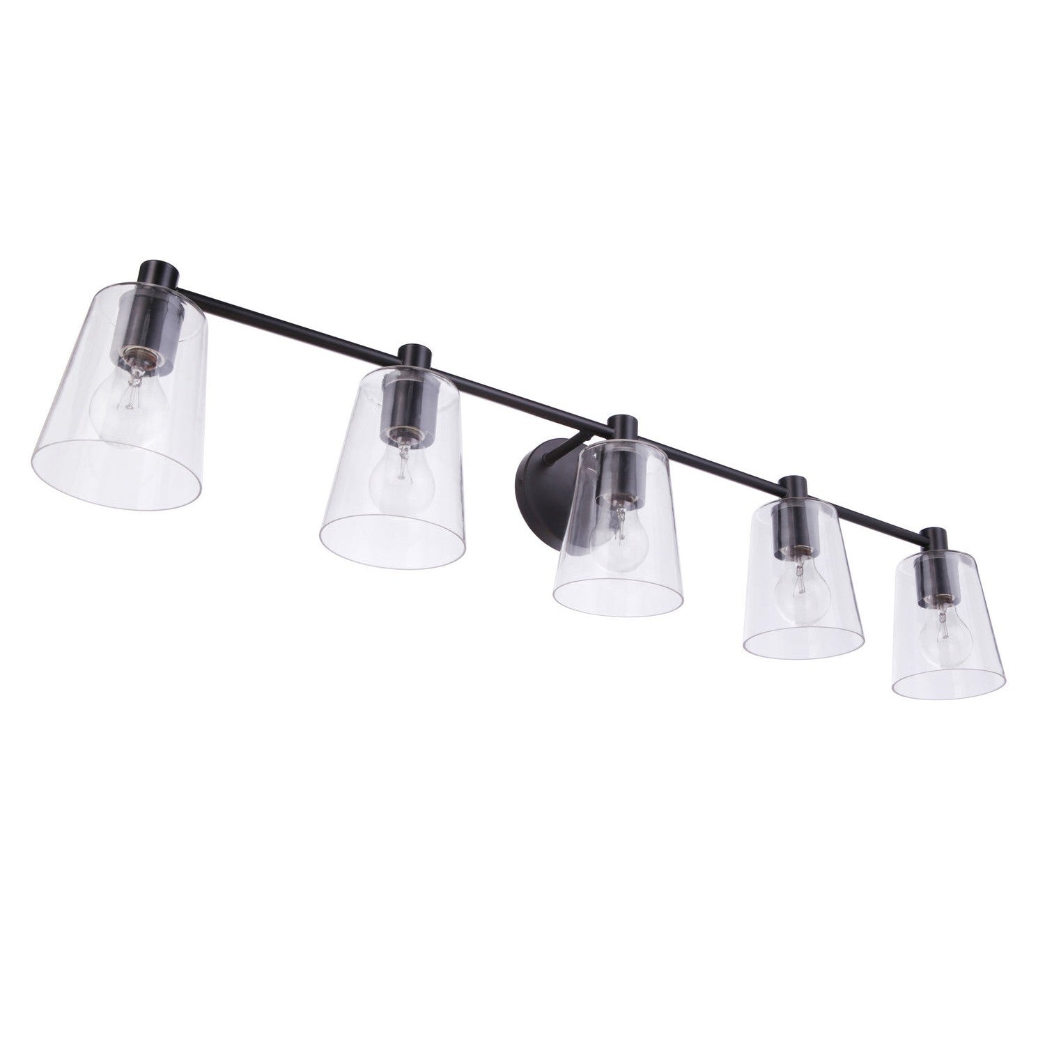 Craftmade - 12642FB5 - Five Light Vanity - Emilio - Flat Black