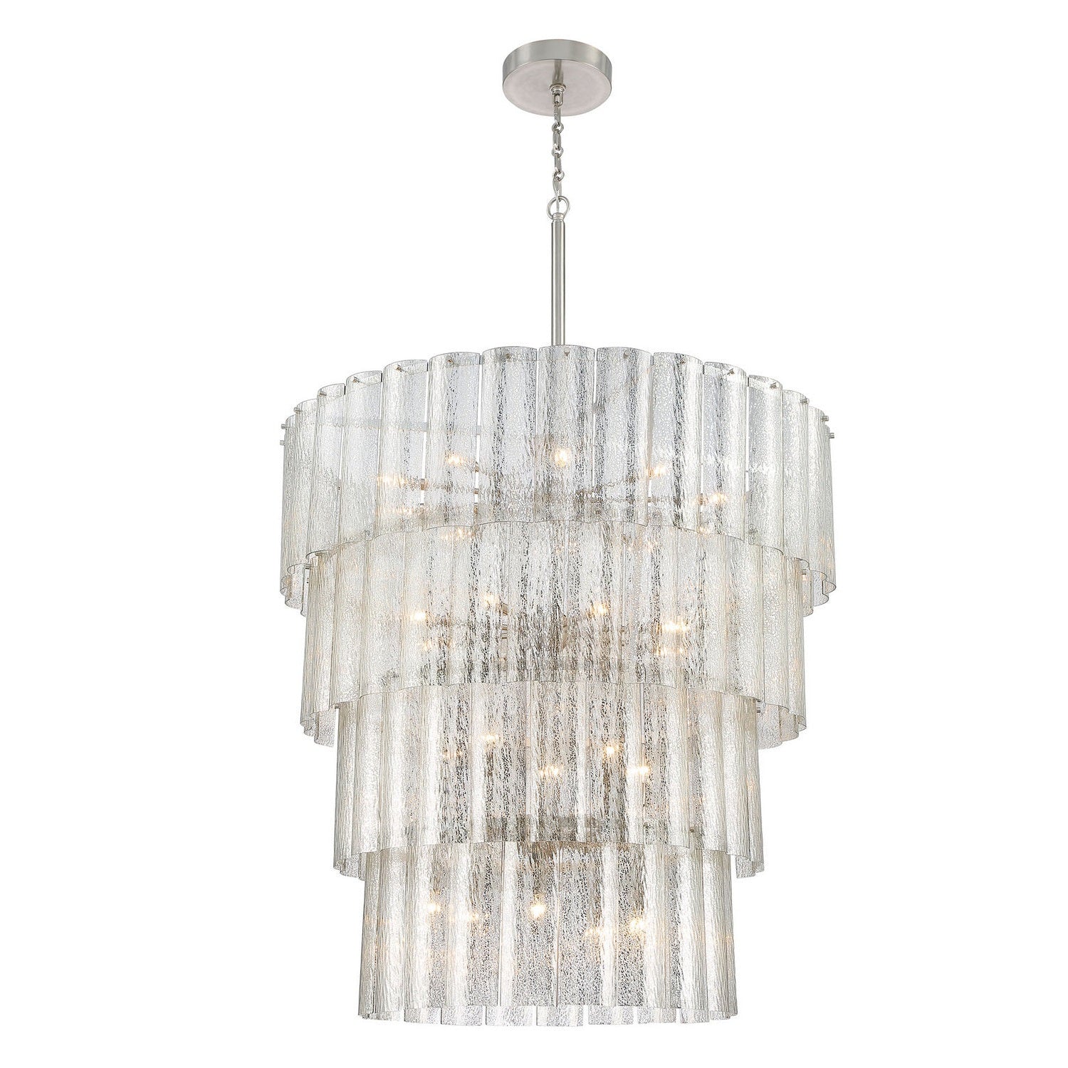 Craftmade - 48628-BNK - 28 Light Chandelier - Museo - Brushed Polished Nickel