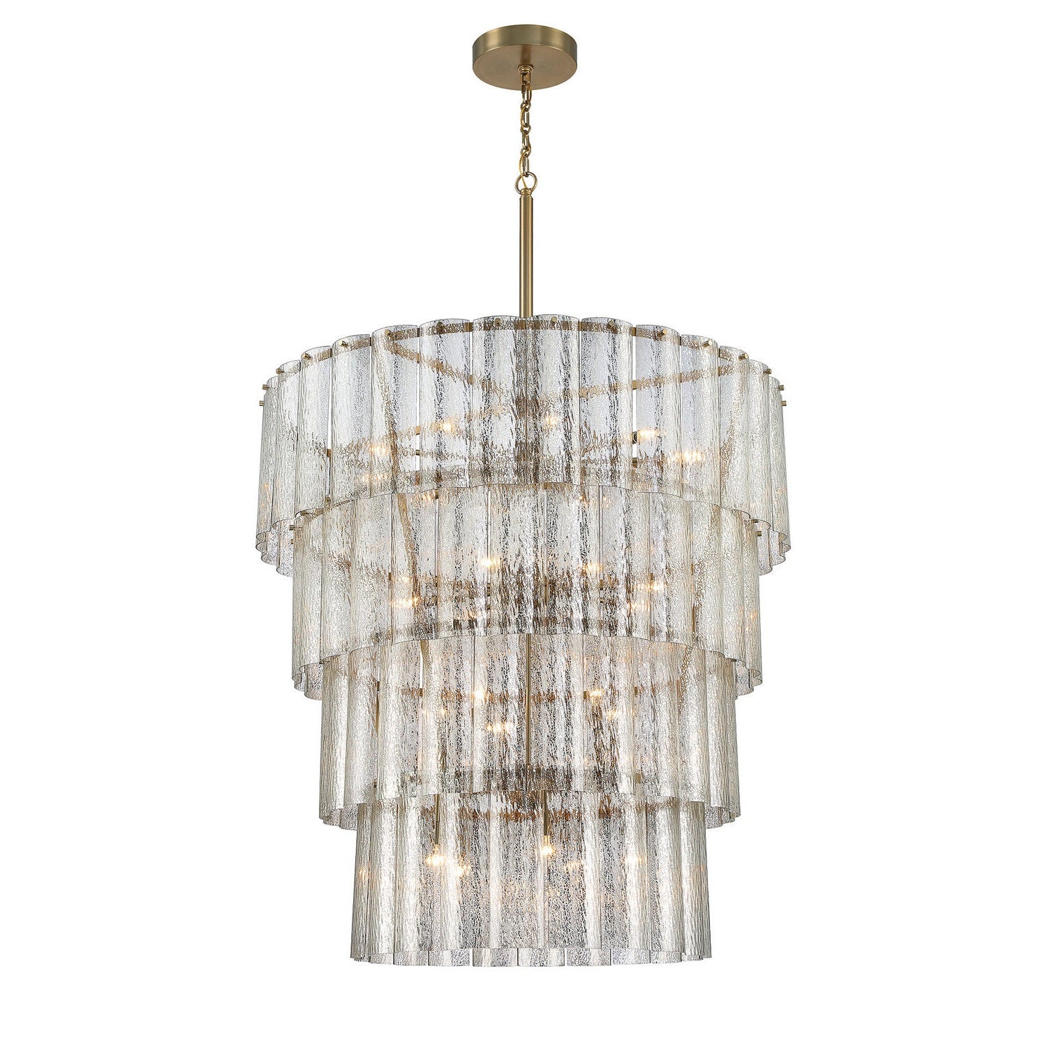 Craftmade - 48628-SB - 28 Light Chandelier - Museo - Satin Brass