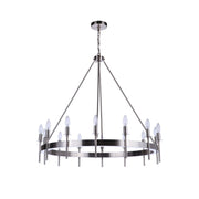 Craftmade - 54314-BNK - 14 Light Chandelier - Larrson - Brushed Polished Nickel
