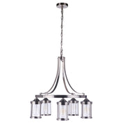 Craftmade - 55325-BNK - Five Light Chandelier - Elliot - Brushed Polished Nickel