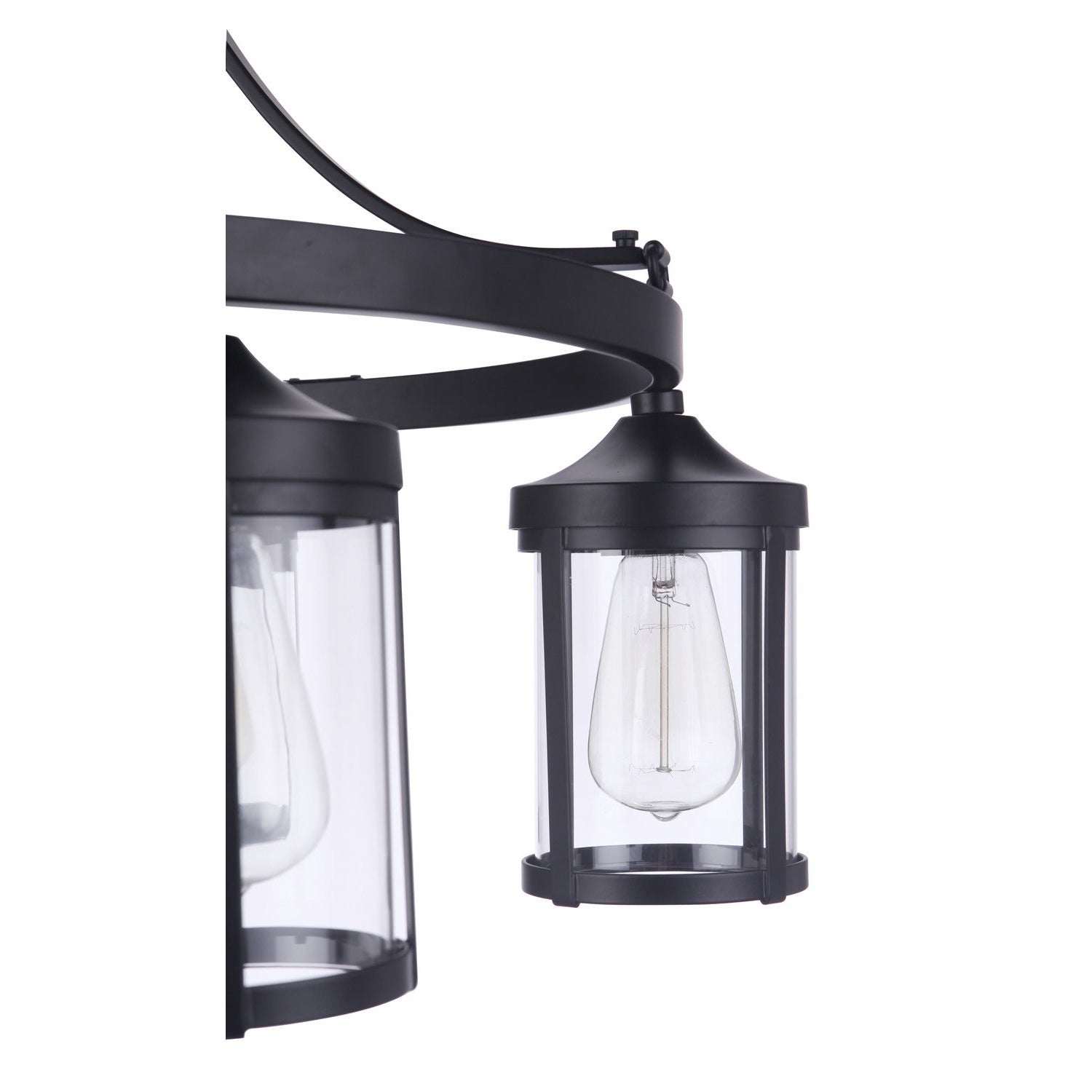 Craftmade - 55325-FB - Five Light Chandelier - Elliot - Flat Black