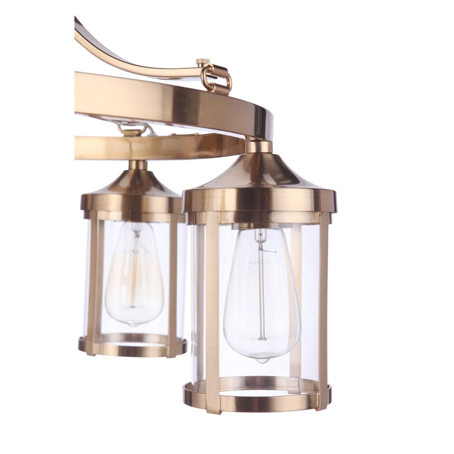 Craftmade - 55325-SB - Five Light Chandelier - Elliot - Satin Brass