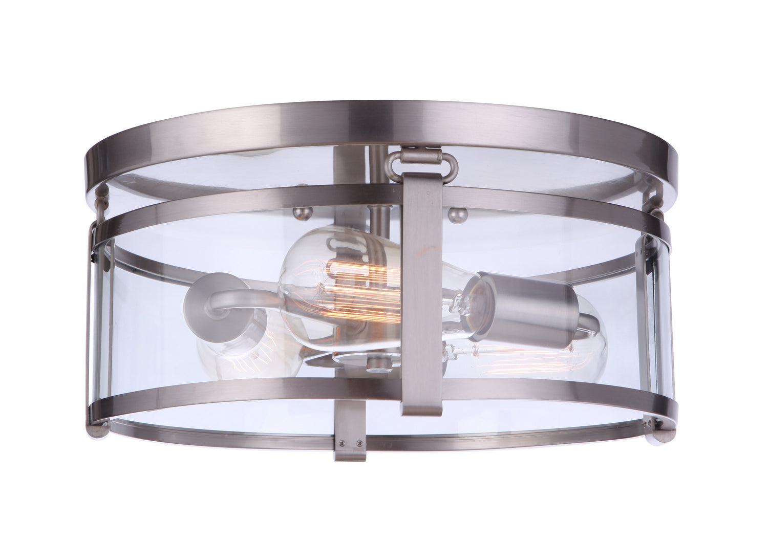 Craftmade - 55383-BNK - Three Light Flushmount - Elliot - Brushed Polished Nickel