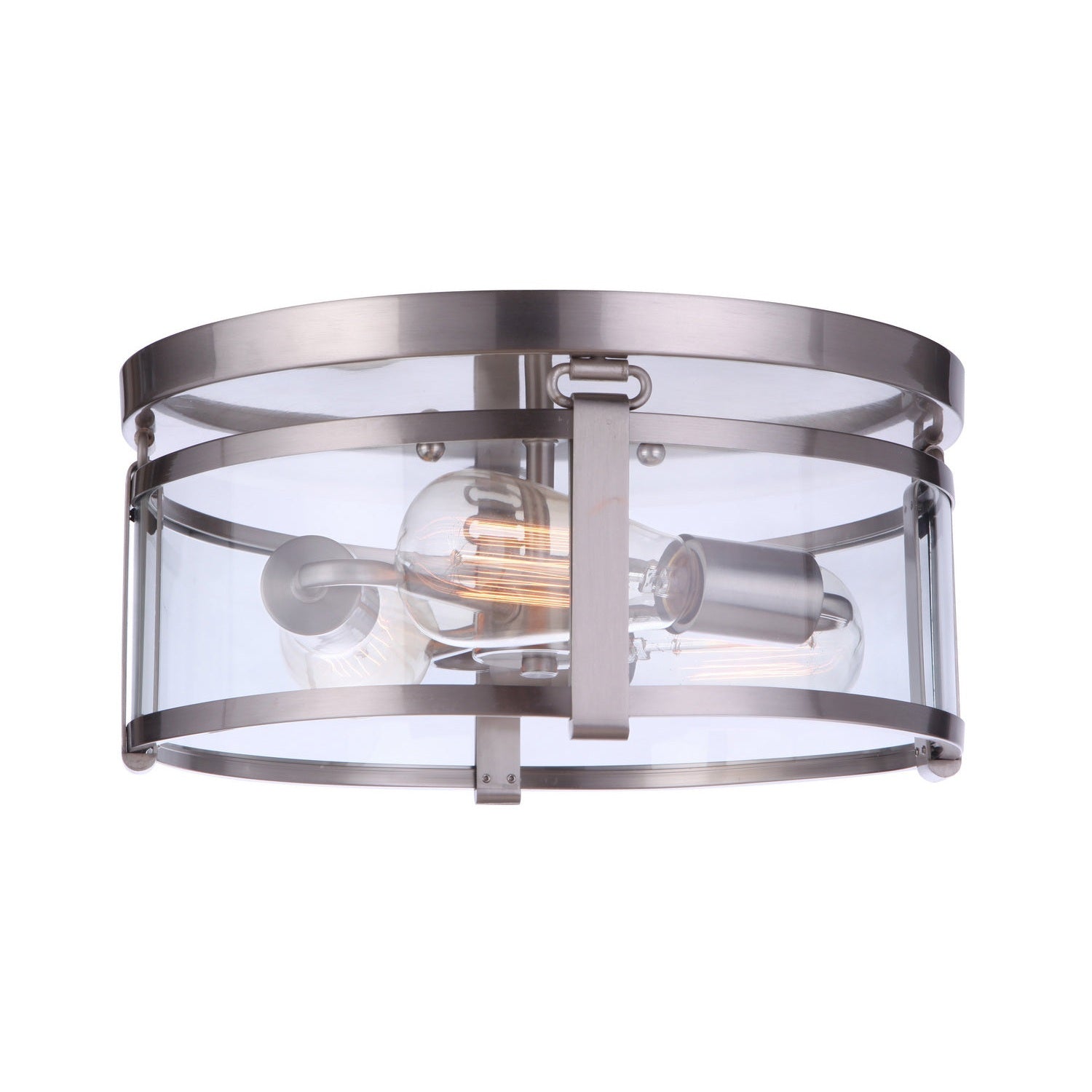 Craftmade - 55383-BNK - Three Light Flushmount - Elliot - Brushed Polished Nickel