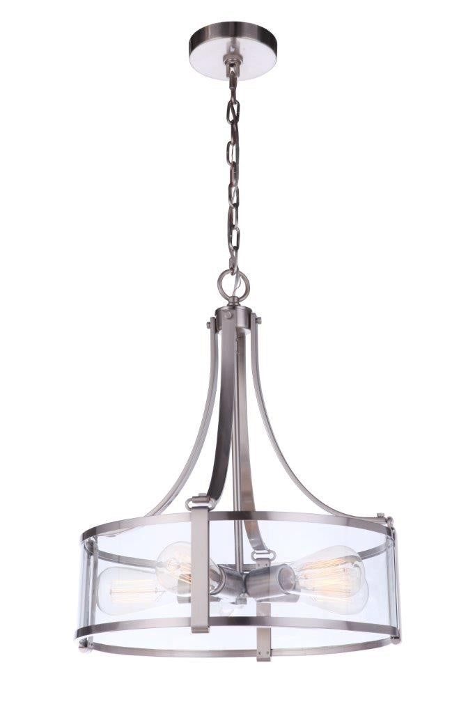 Craftmade - 55395-BNK - Five Light Pendant - Elliot - Brushed Polished Nickel