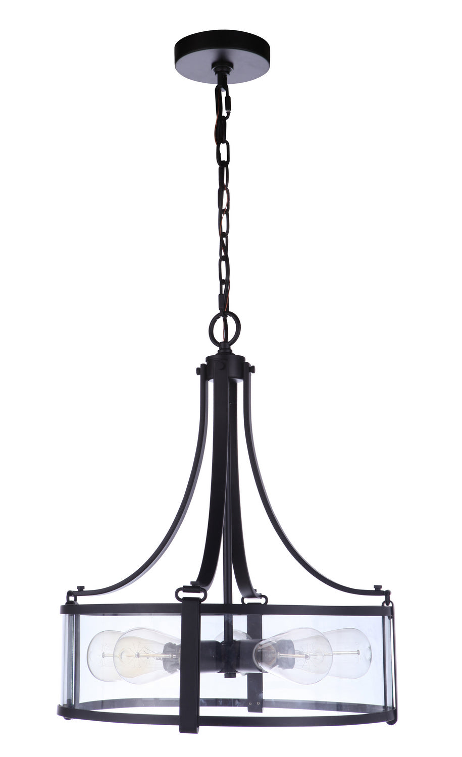 Craftmade - 55395-FB - Five Light Pendant - Elliot - Flat Black