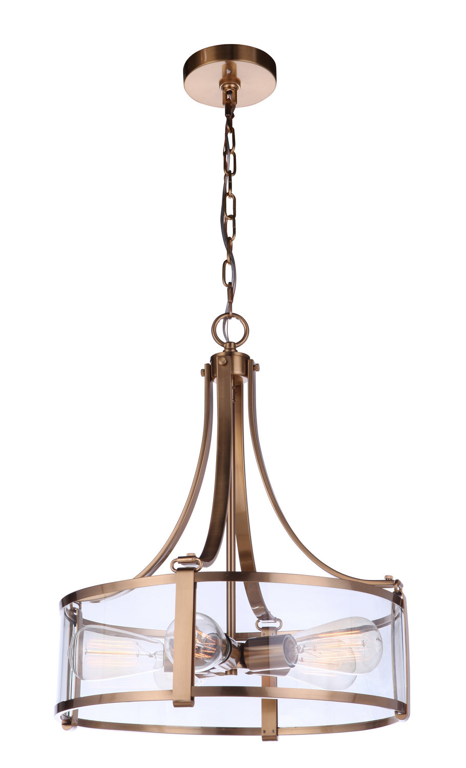 Craftmade - 55395-SB - Five Light Pendant - Elliot - Satin Brass