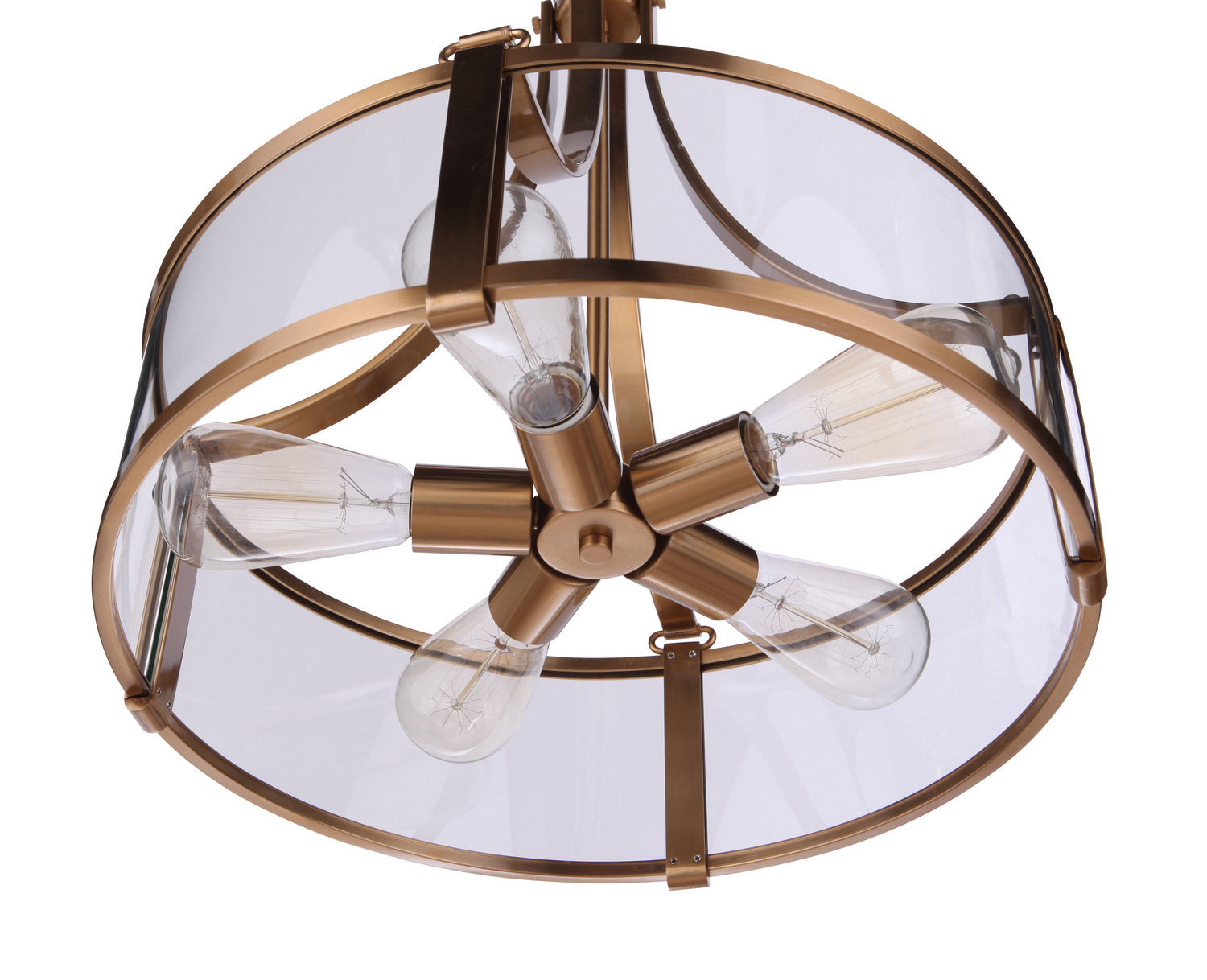 Craftmade - 55395-SB - Five Light Pendant - Elliot - Satin Brass